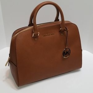 Michael - Michael Kors leather satchel - large